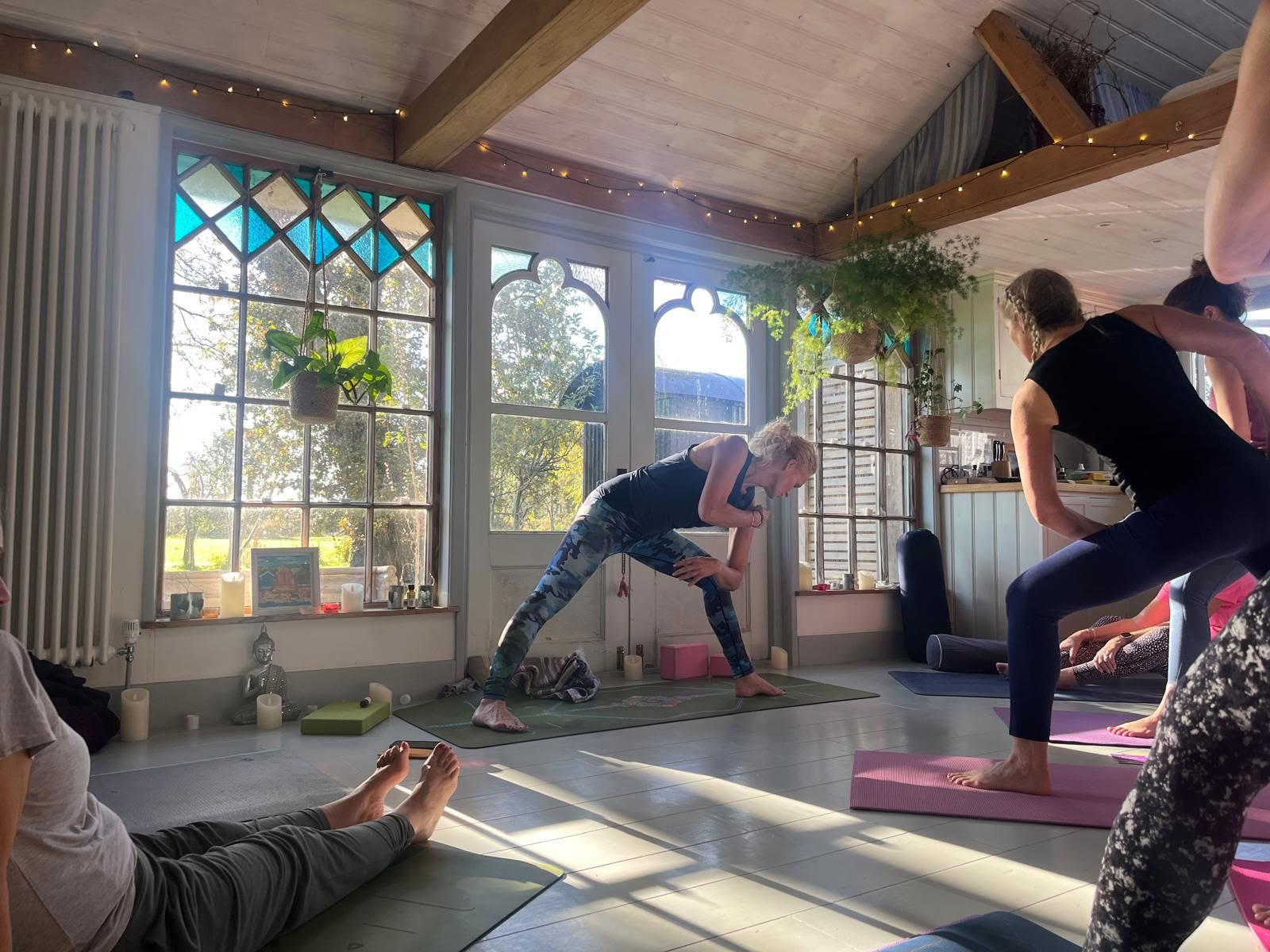Gyllene yoga-höstretreat