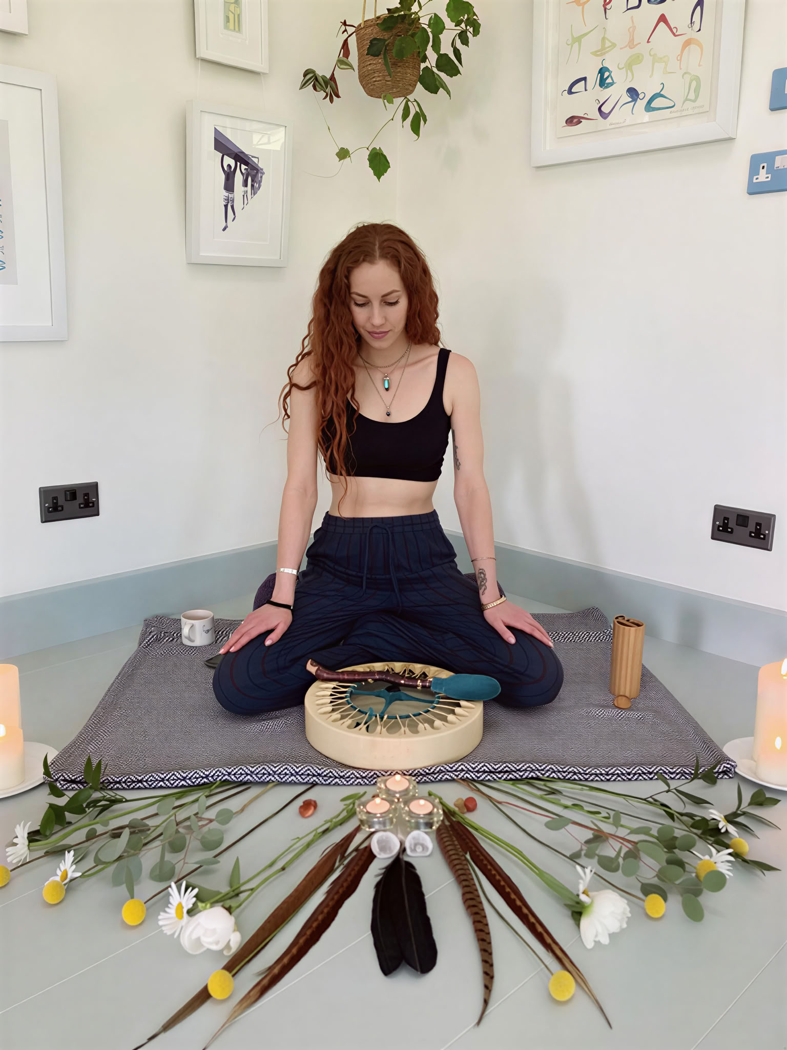 Yoga-retreat i Storbritannien över helgen