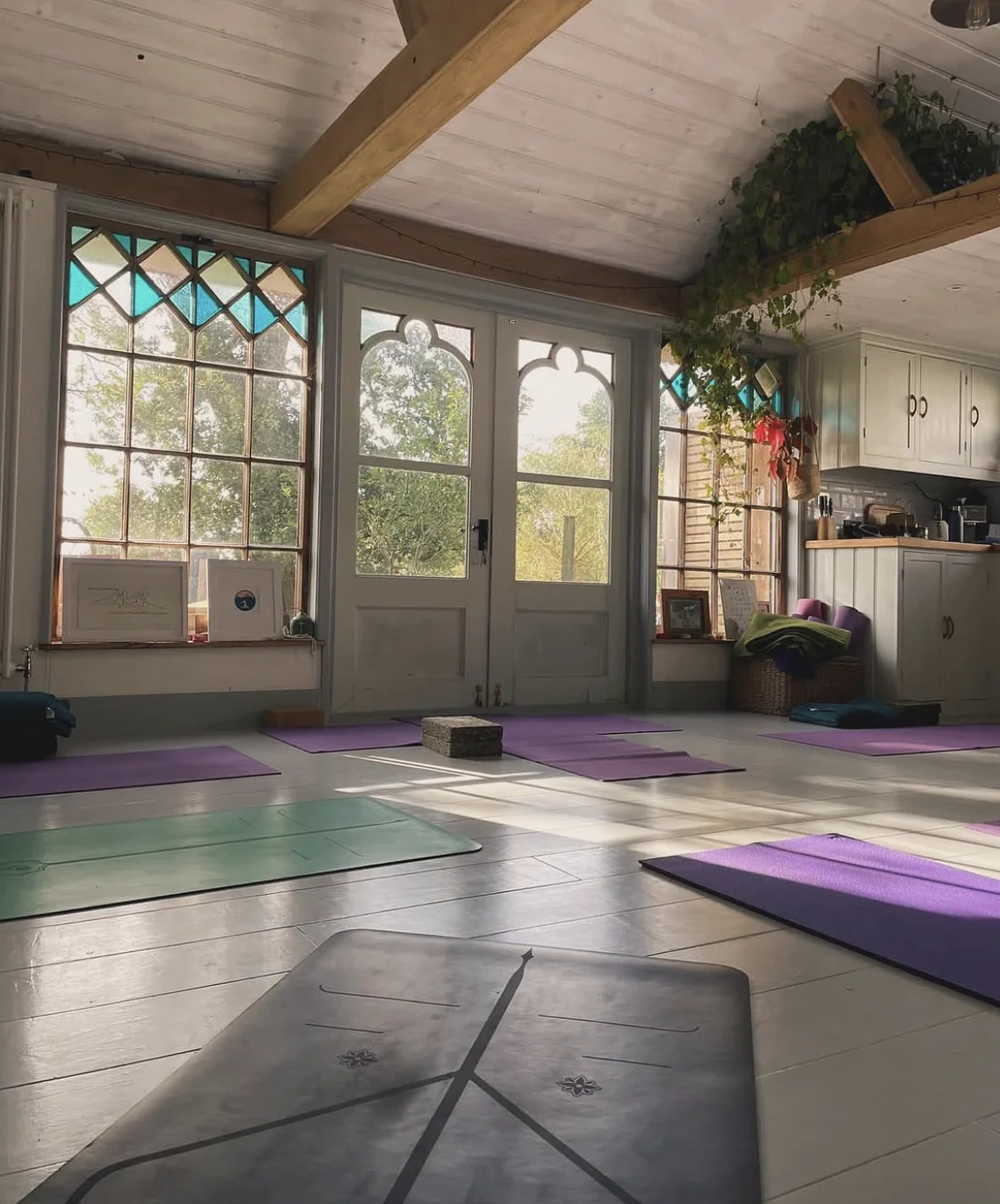 Yoga-retreat i sydvästra Frankrike: en utforskning av kreativitet och vila