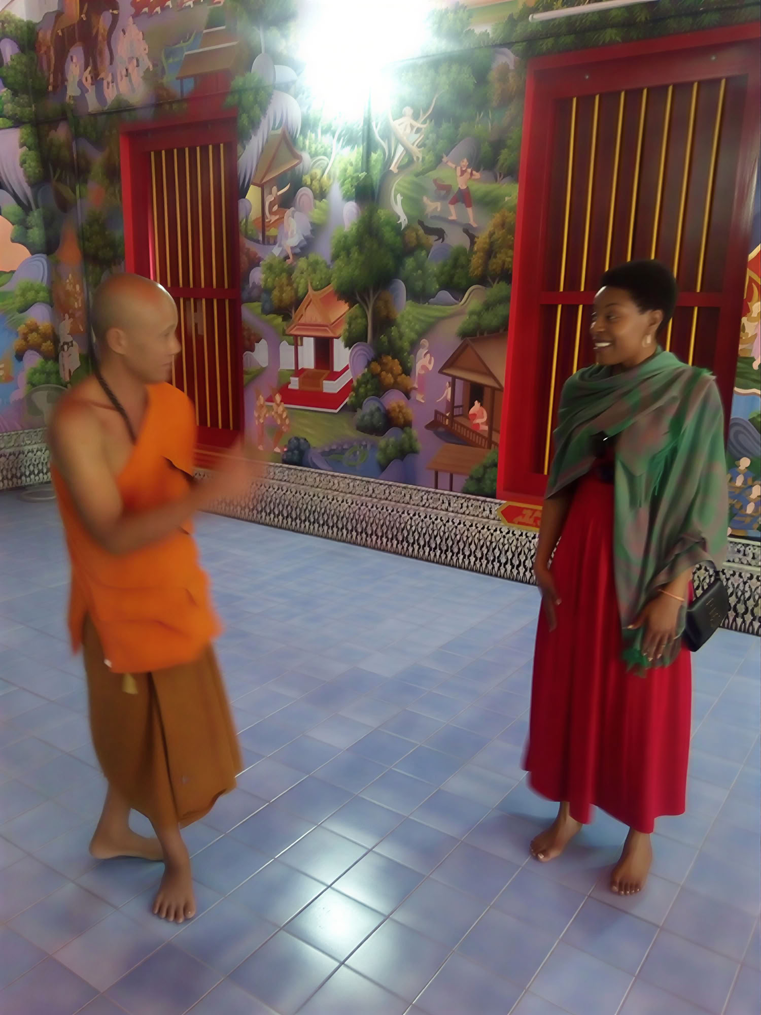 Andligt yogaretreat
