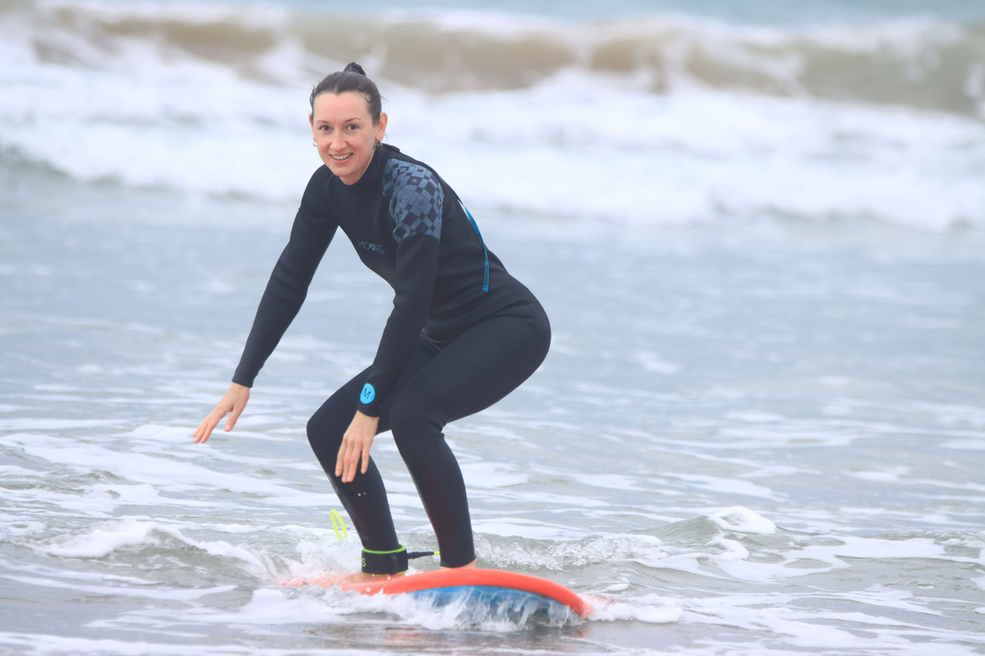 Surfcoaching för nybörjare