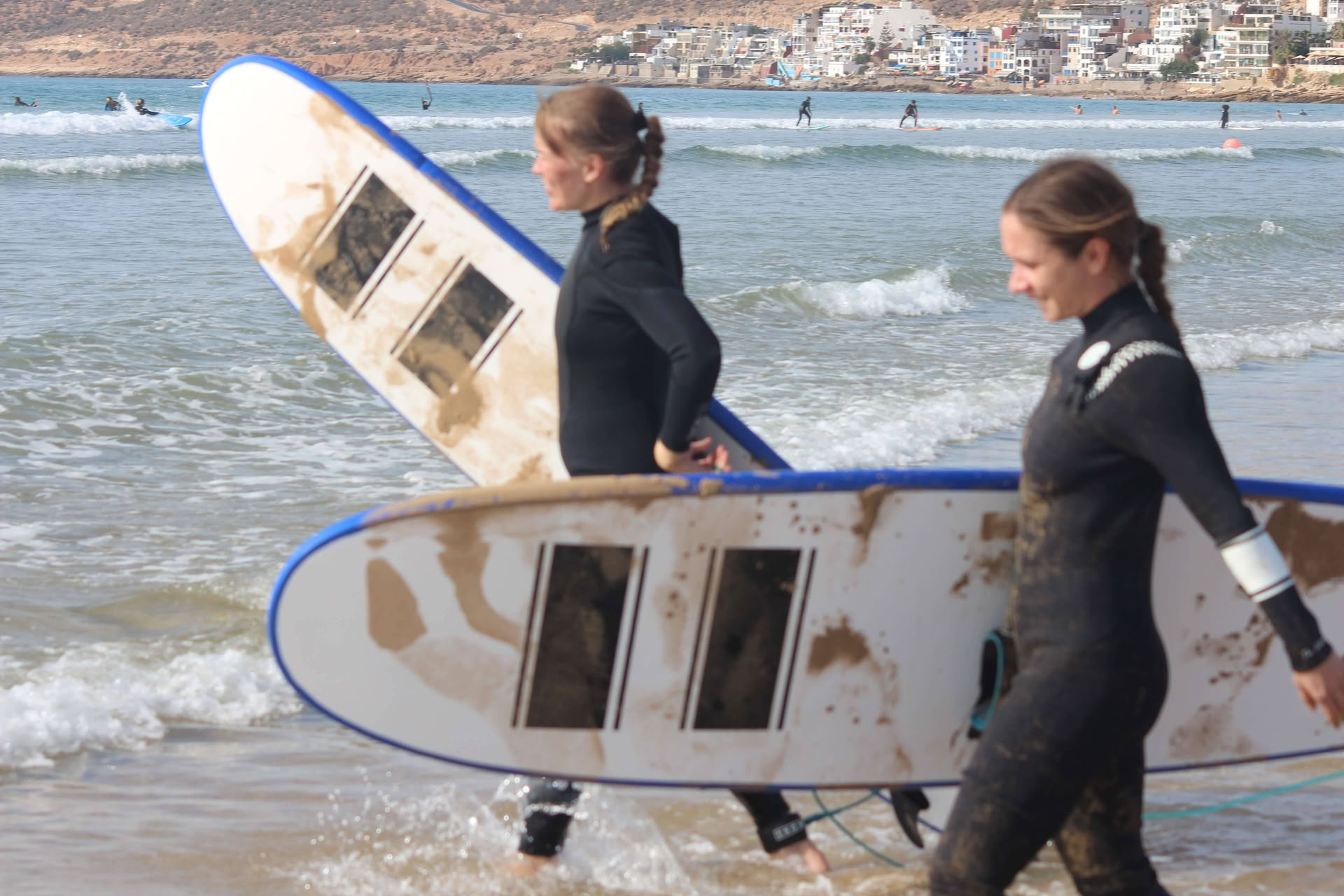 Surfcoaching för nybörjare