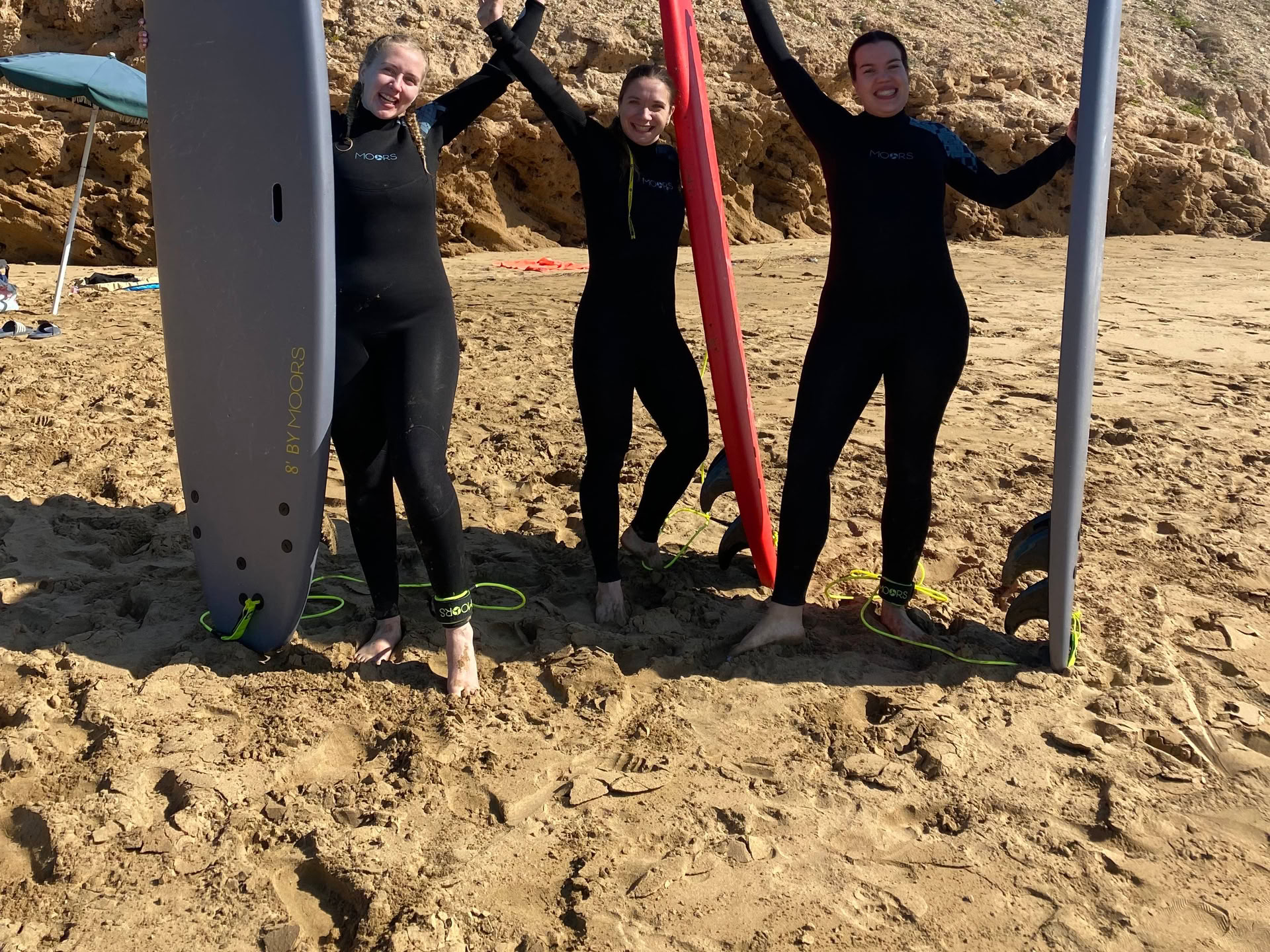Surfcoaching för nybörjare