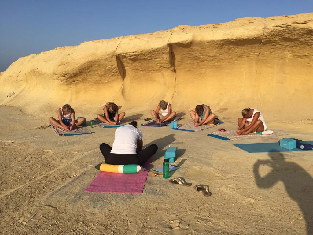 Yin yoga-lärarutbildning på Gozo