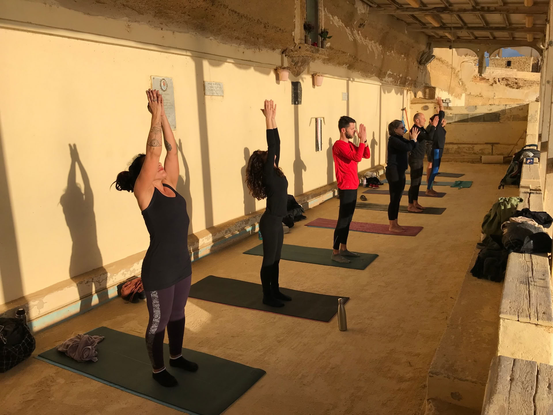 Yoga för nybörjare-paket