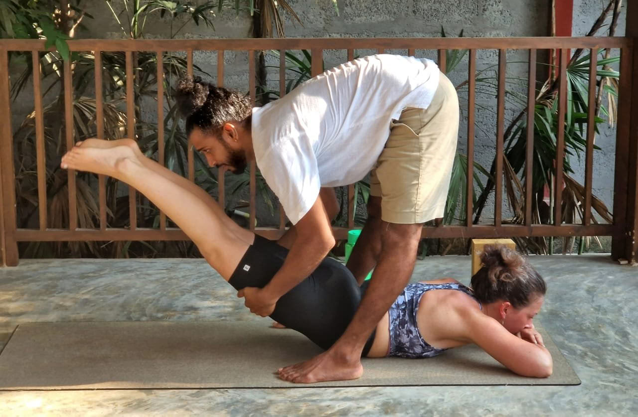 Julsjälens retreat på Yoga Bee Sri Lanka