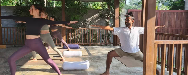 Julsjälens retreat på Yoga Bee Sri Lanka