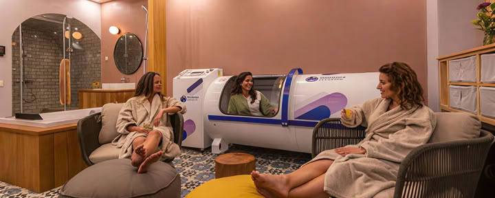 Lyxig livslängdsboost: HBOT- och anti-aging-wellnessretreat