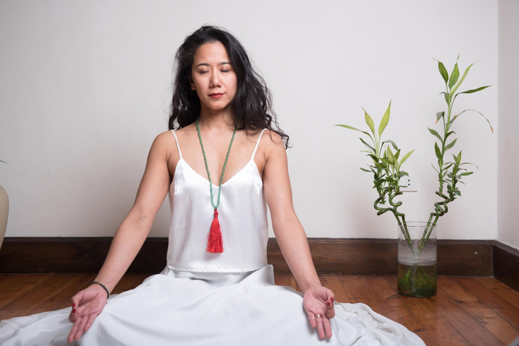 Yogaklass för ryggvård