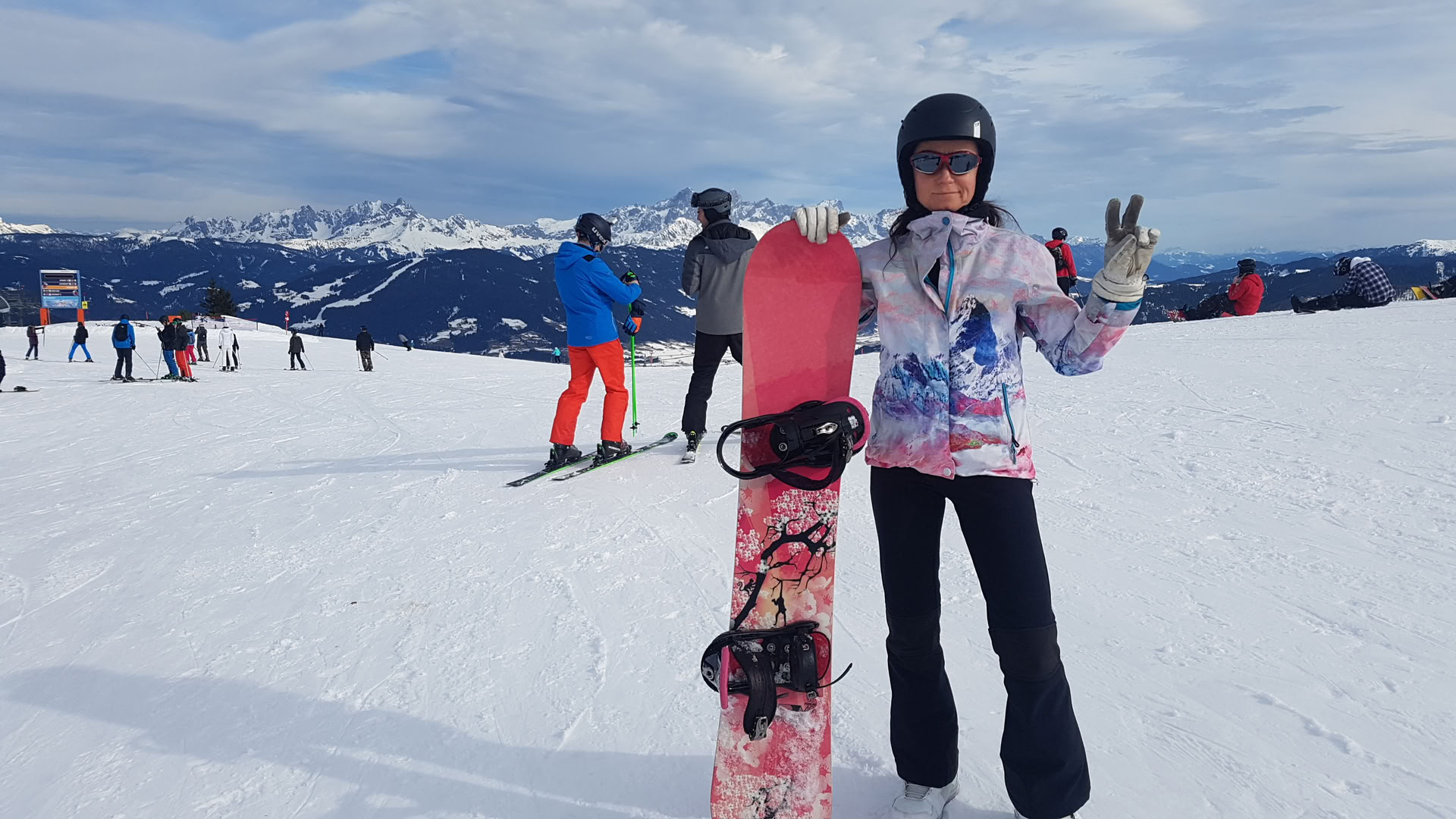 Vinteryogaretreat i de italienska Dolomiterna