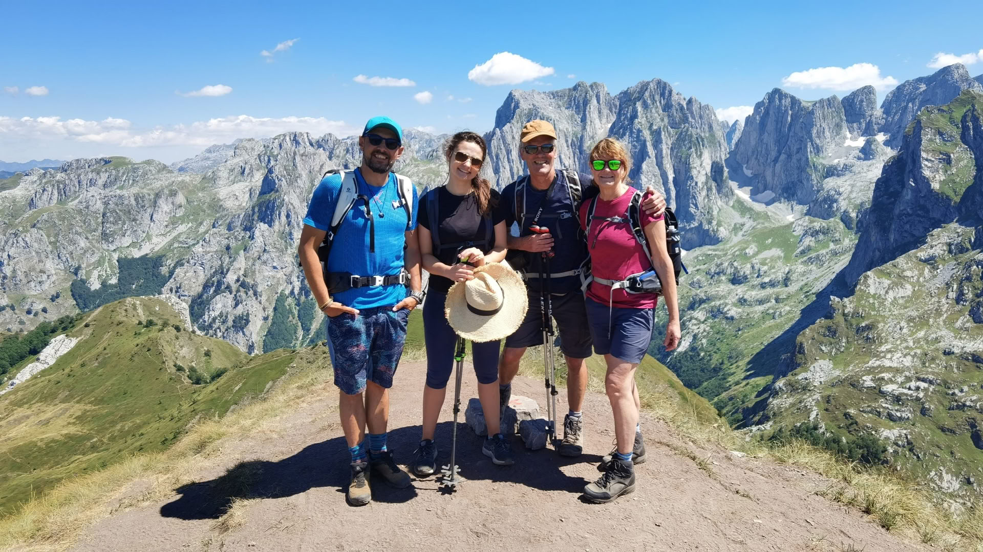 7-dagars vandringssemester i Montenegro