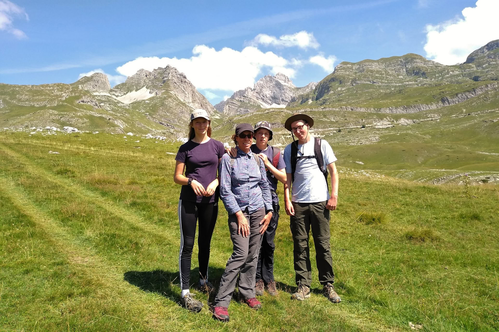 Superaktiv semester i Montenegro