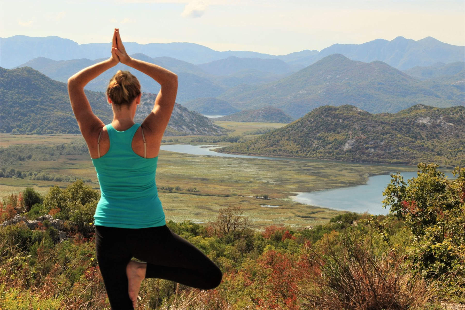 7-dagars andnings- och yogaferie i naturen vid Skadarsjön, Montenegro