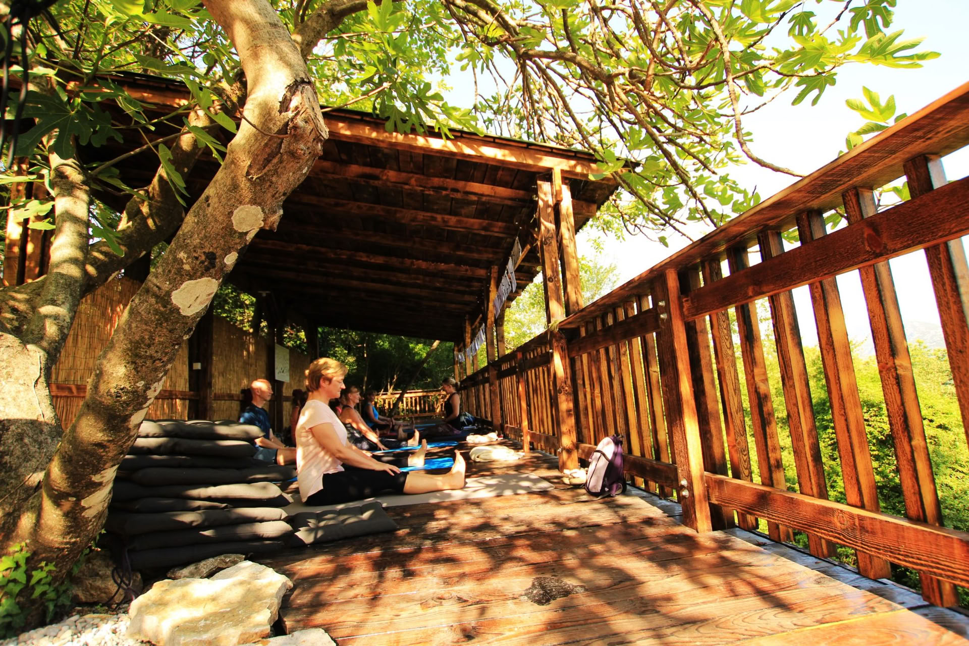 7-dagars andnings- och yogaferie i naturen vid Skadarsjön, Montenegro