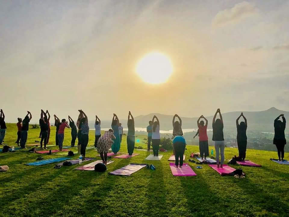 Tio dagar av yogiskt ashramliv i Indien