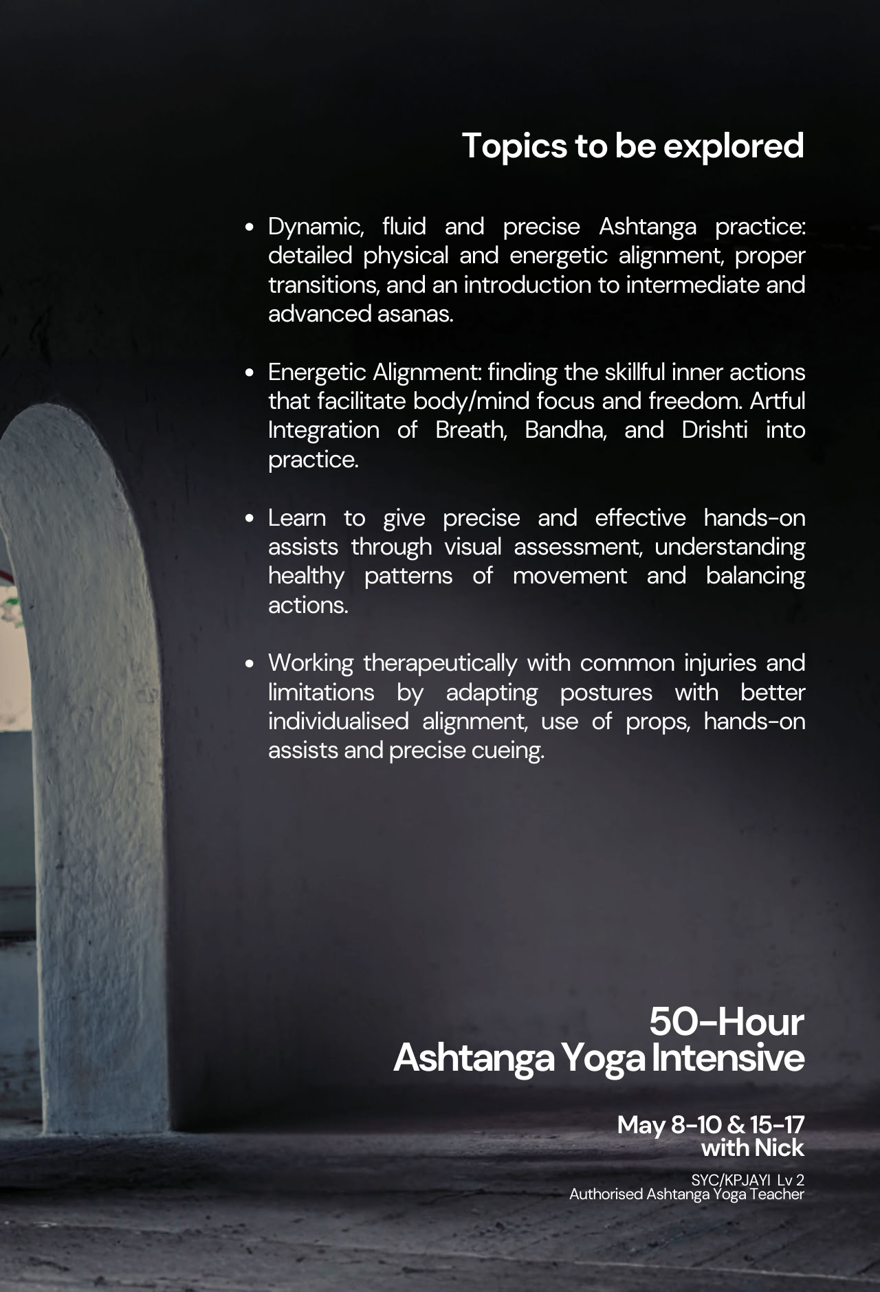 50H Ashtanga-intensiv