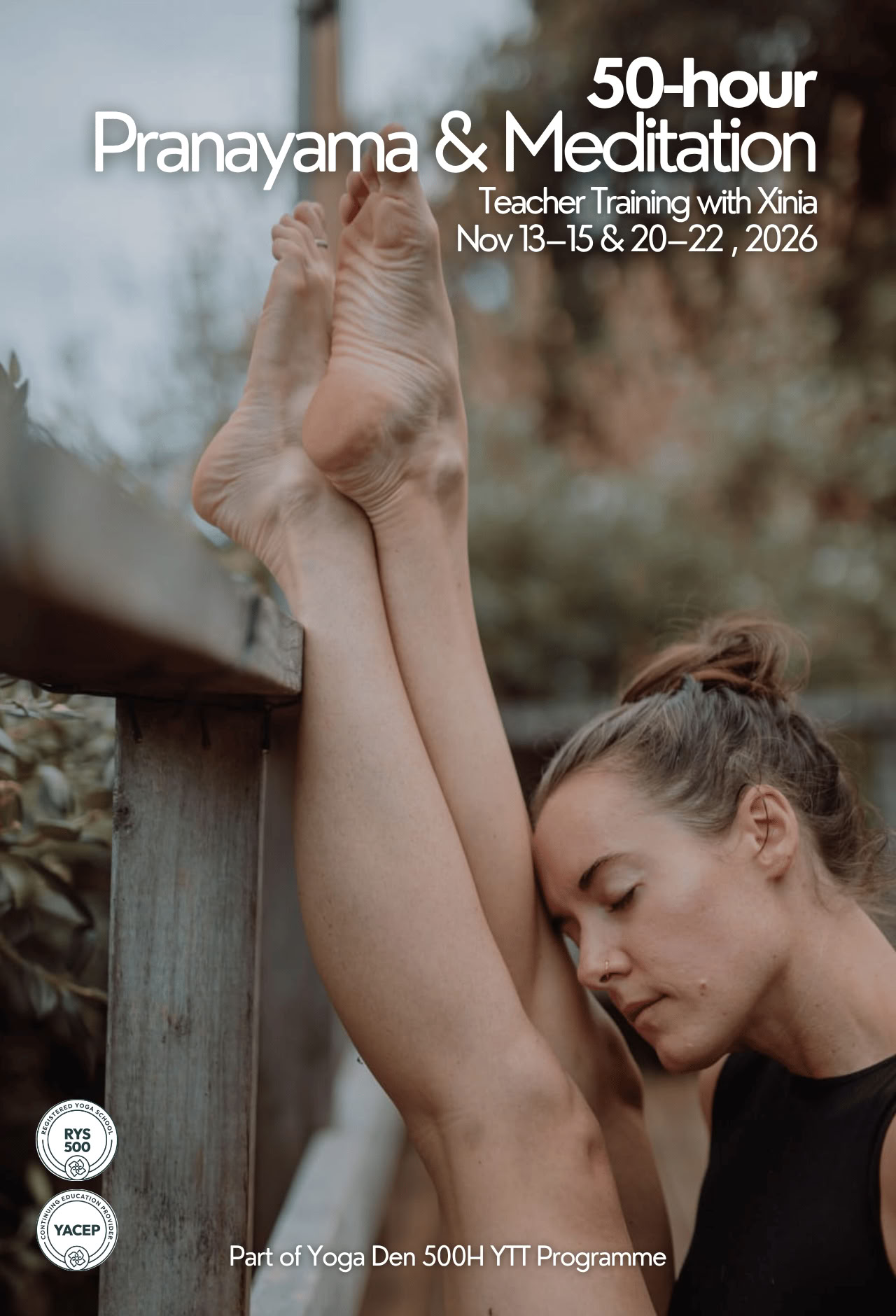 50 timmars pranayama- och meditationsutbildning