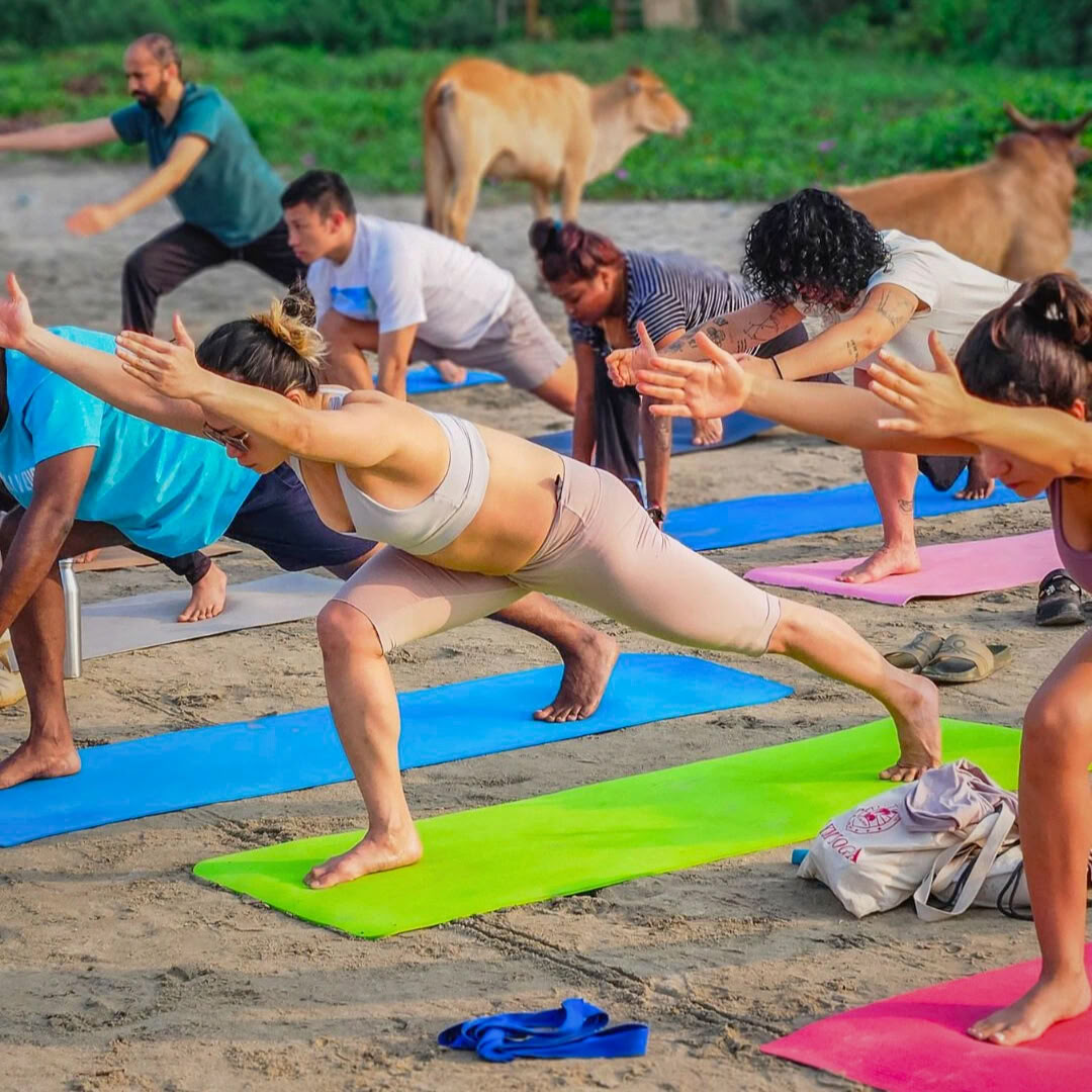 200-timmars yogalärarutbildning i Goa