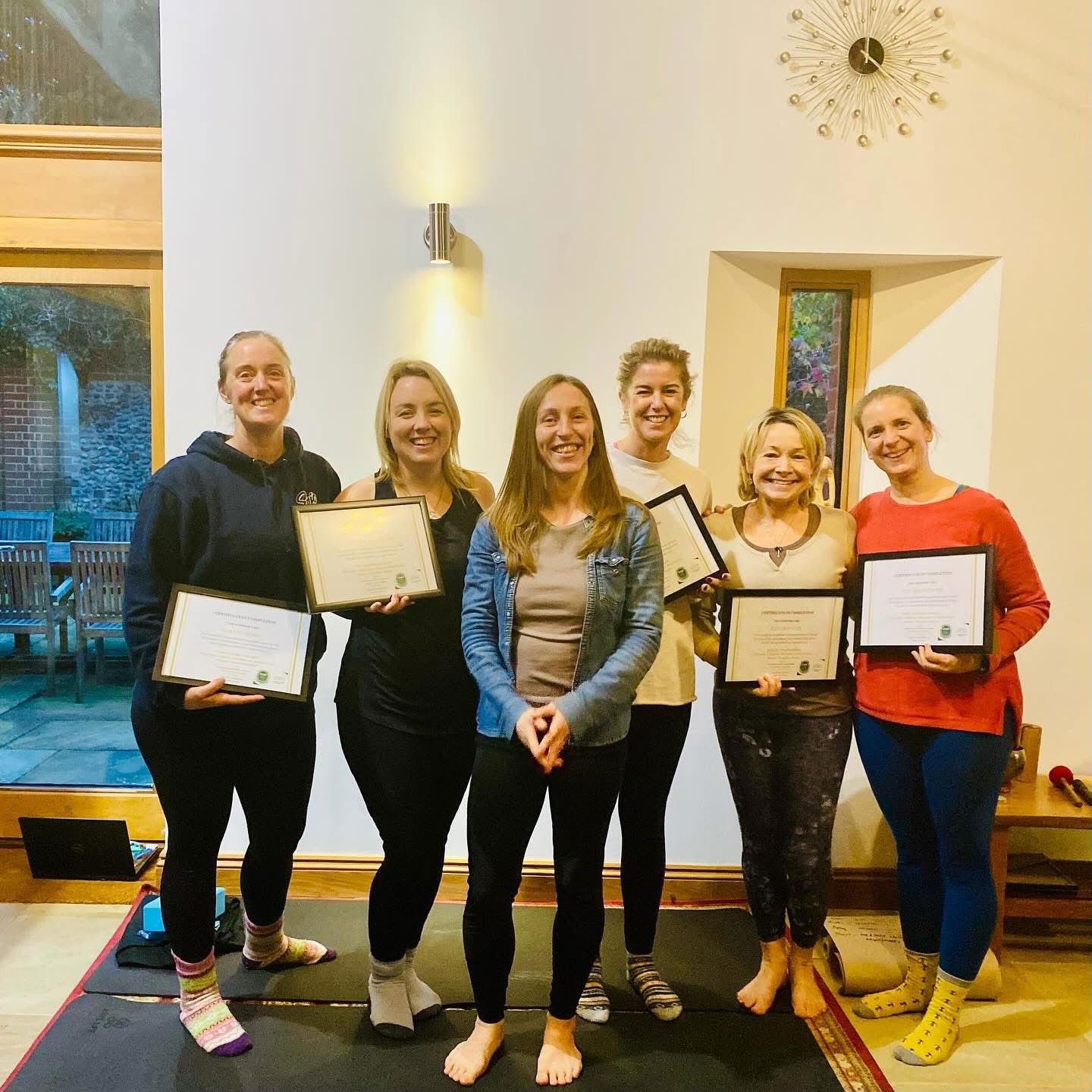 Yoga-lärarutbildningsretreat vid Norfolk-kusten – månatlig helgkurs