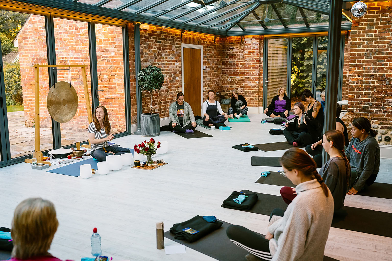Yoga-lärarutbildningsretreat vid Norfolk-kusten – månatlig helgkurs