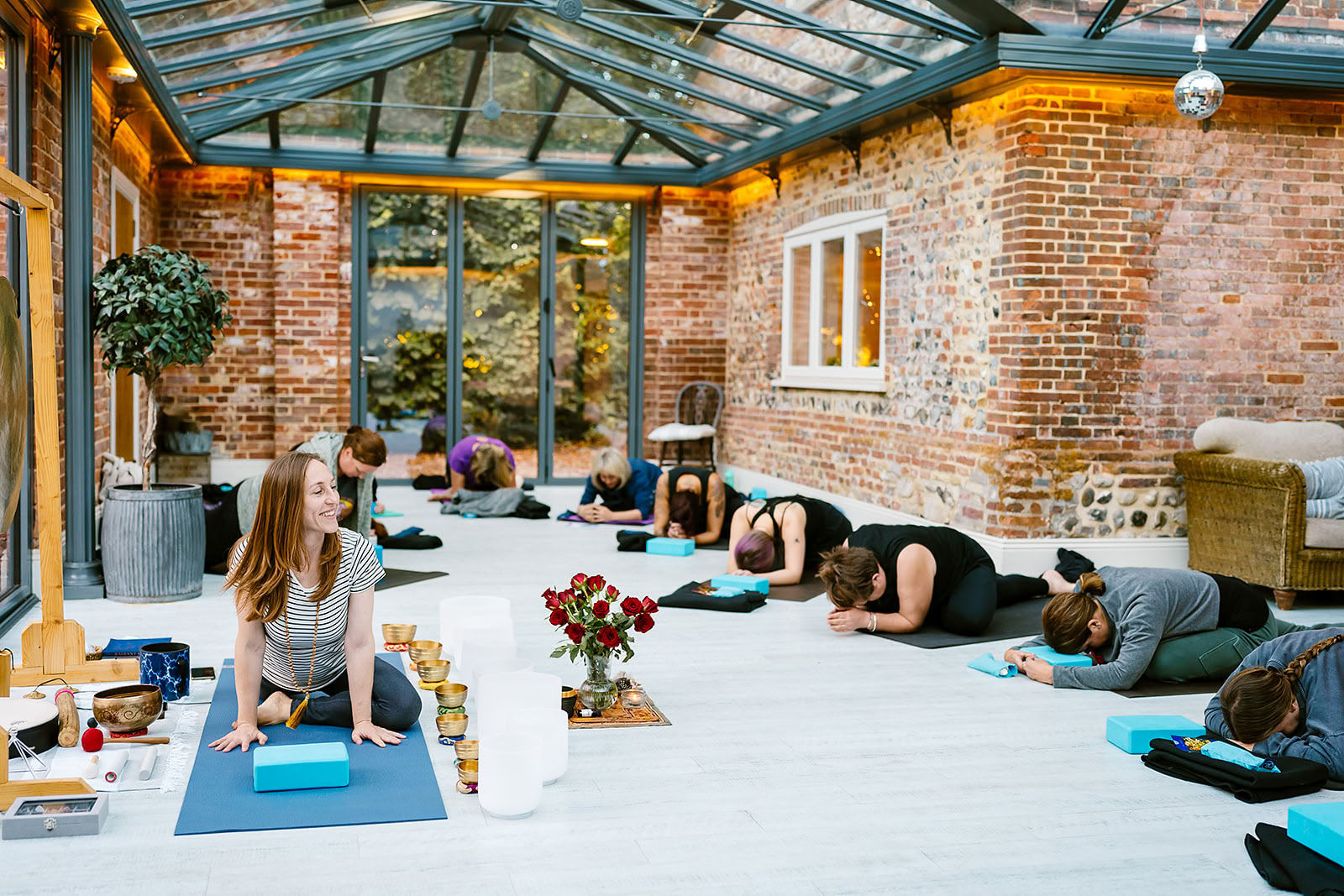 Yoga-lärarutbildningsretreat vid Norfolk-kusten – månatlig helgkurs
