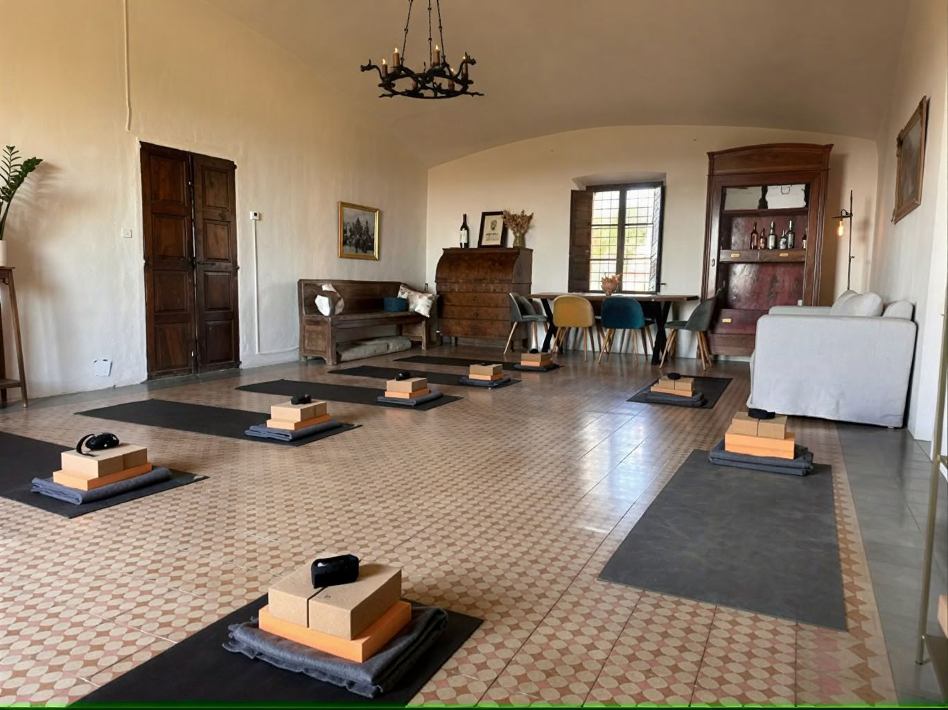 Yoga i Katalonien