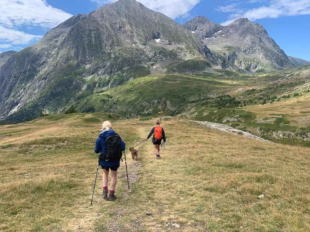 Yoga och promenader i Frankrike