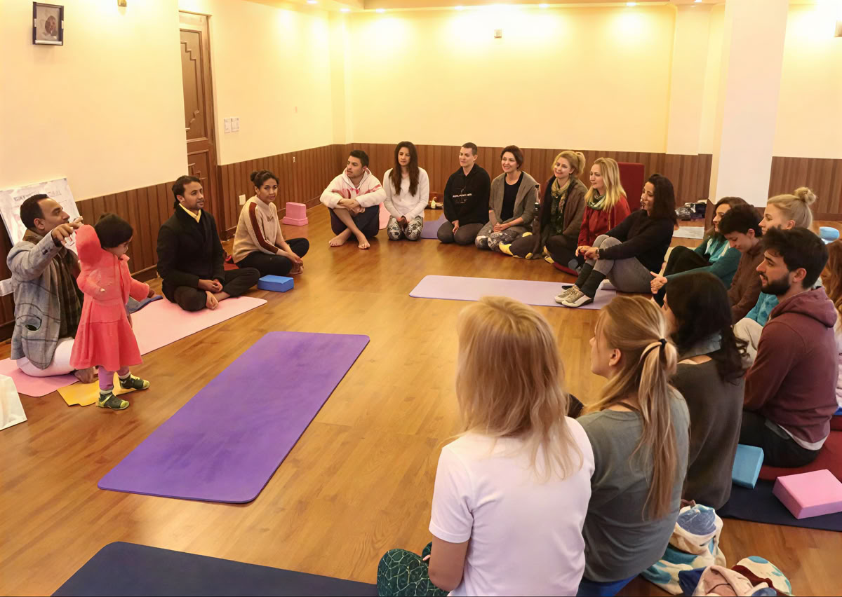 100-timmars lärarutbildningskurs i barnyoga