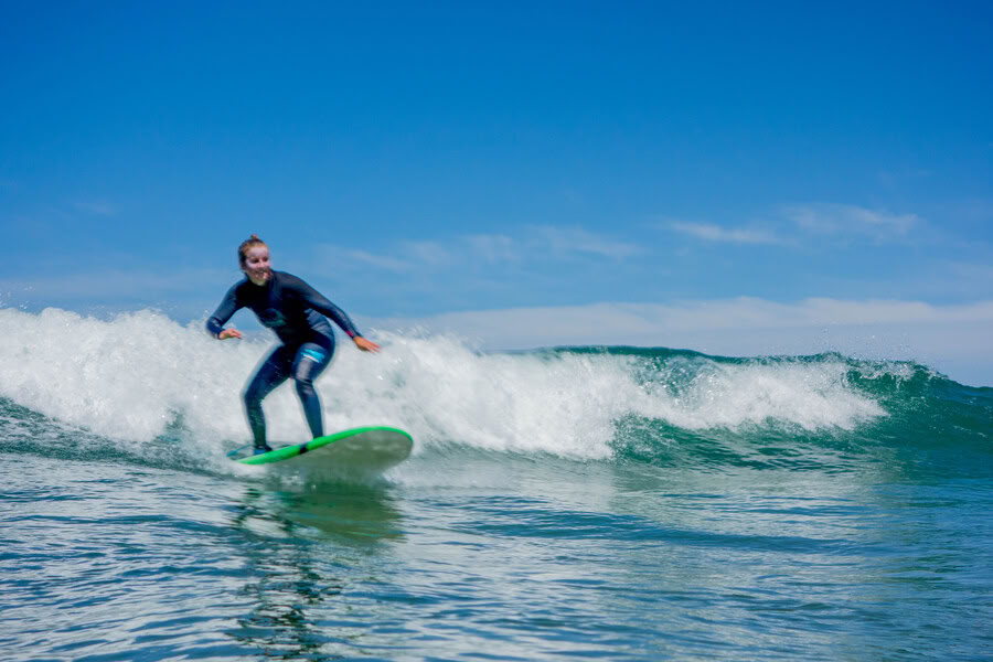 Surfvecka för tjejer