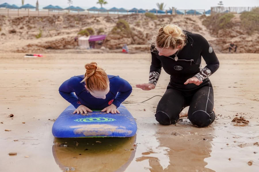 Surfvecka för tjejer