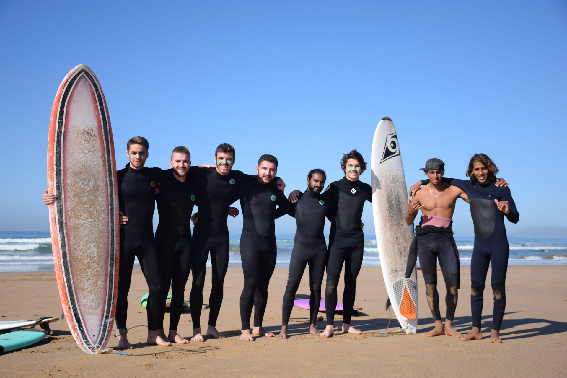 Stand up paddle-surfing och yoga