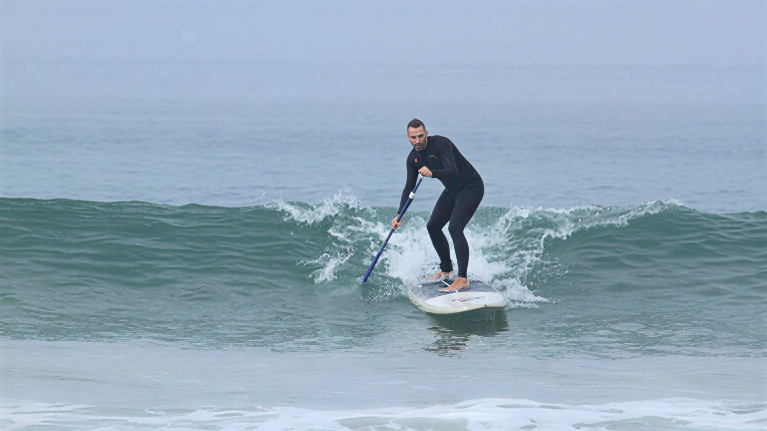Stand up paddle-surfing och yoga