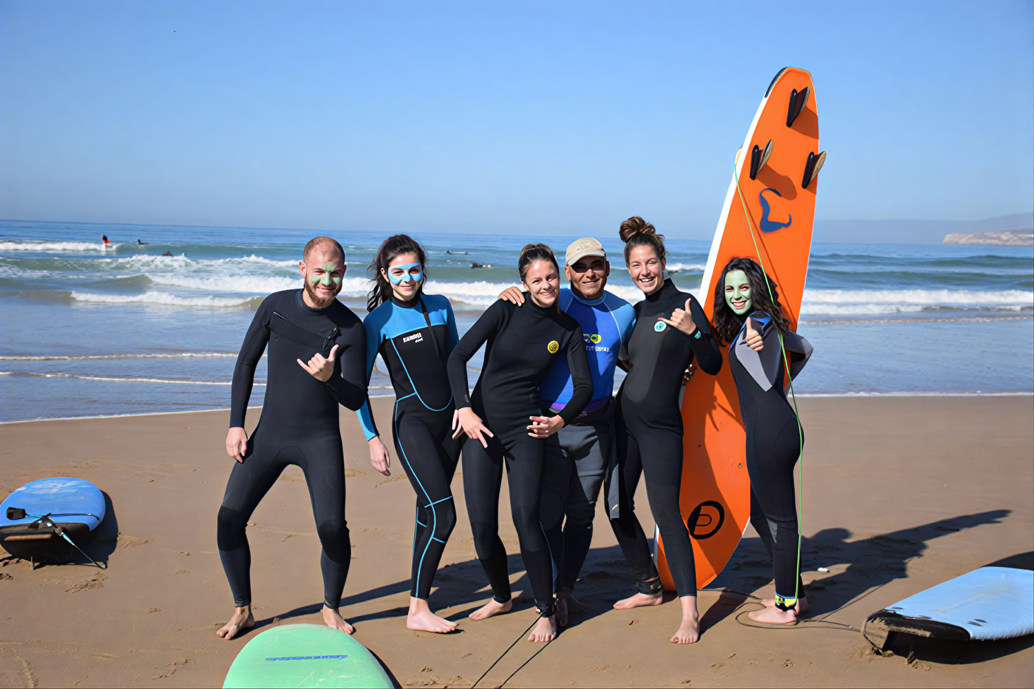 Surf- och yogapaket