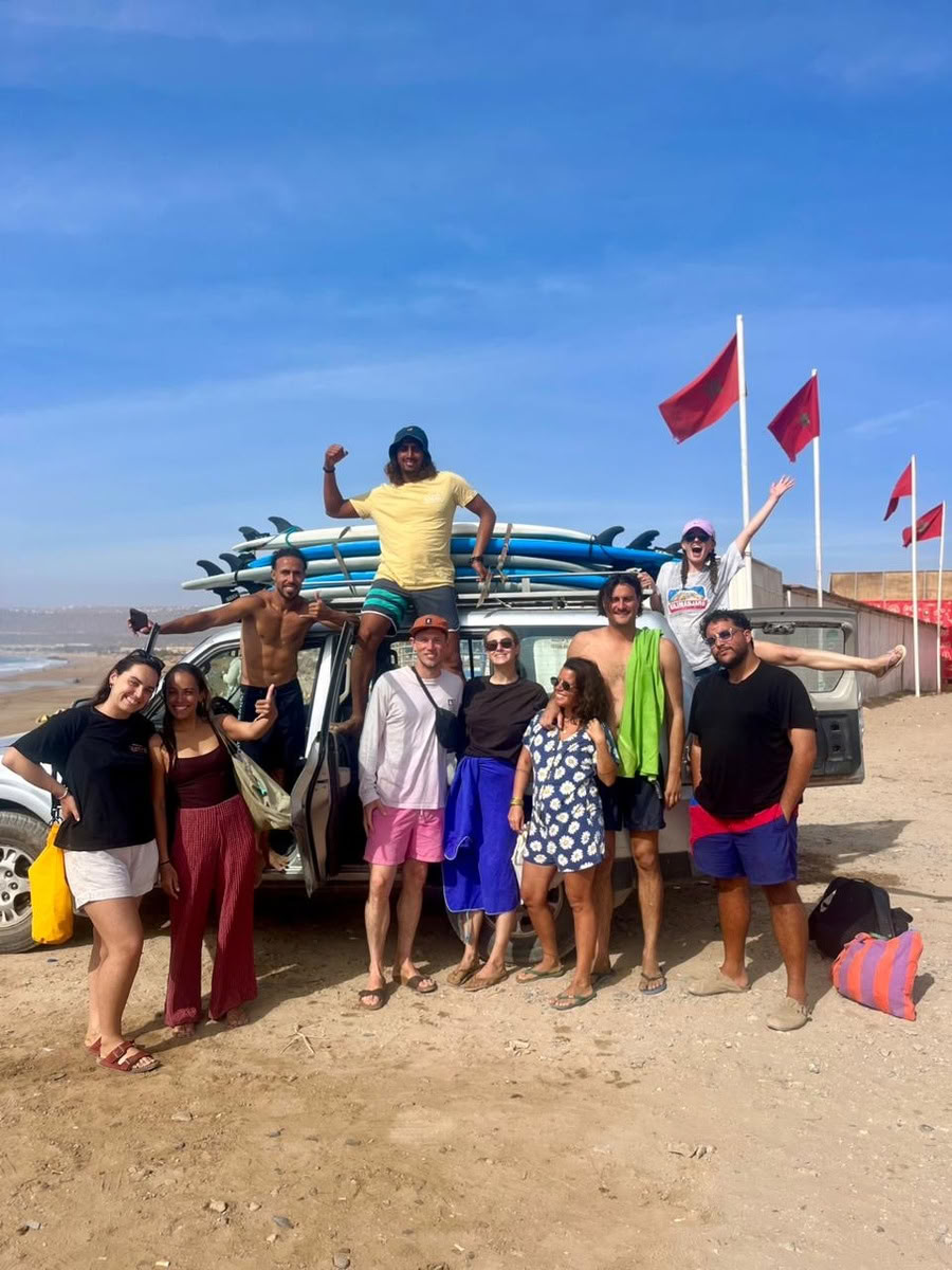 Surf- och yogapaket