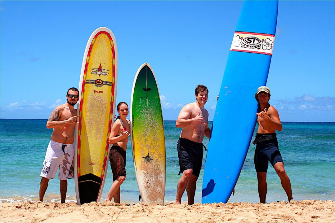 Standard surf- och yogaretreat