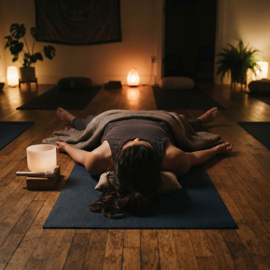 Kvällskriya och ljudsavasana