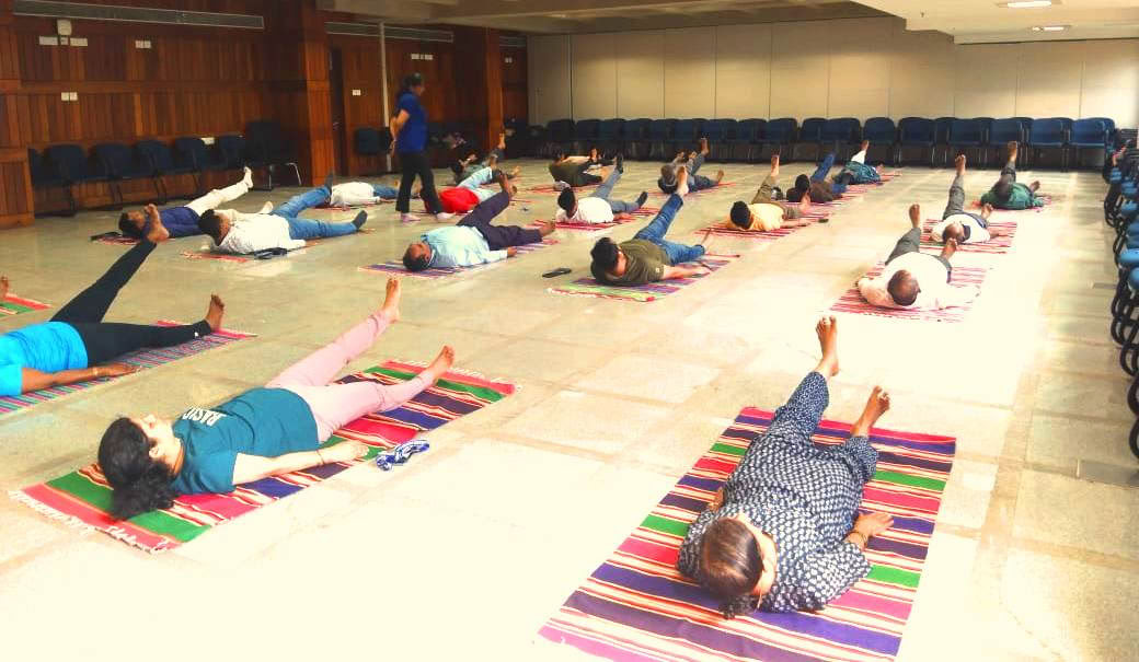 Yoga-workshop om hälsa efter pensionering