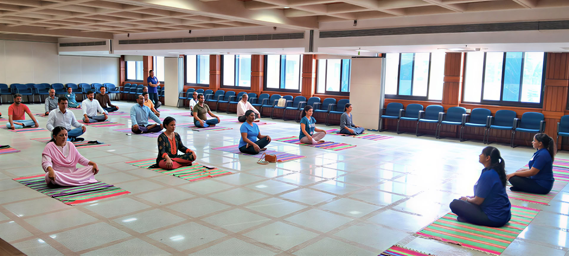 Yoga-workshop om hälsa efter pensionering