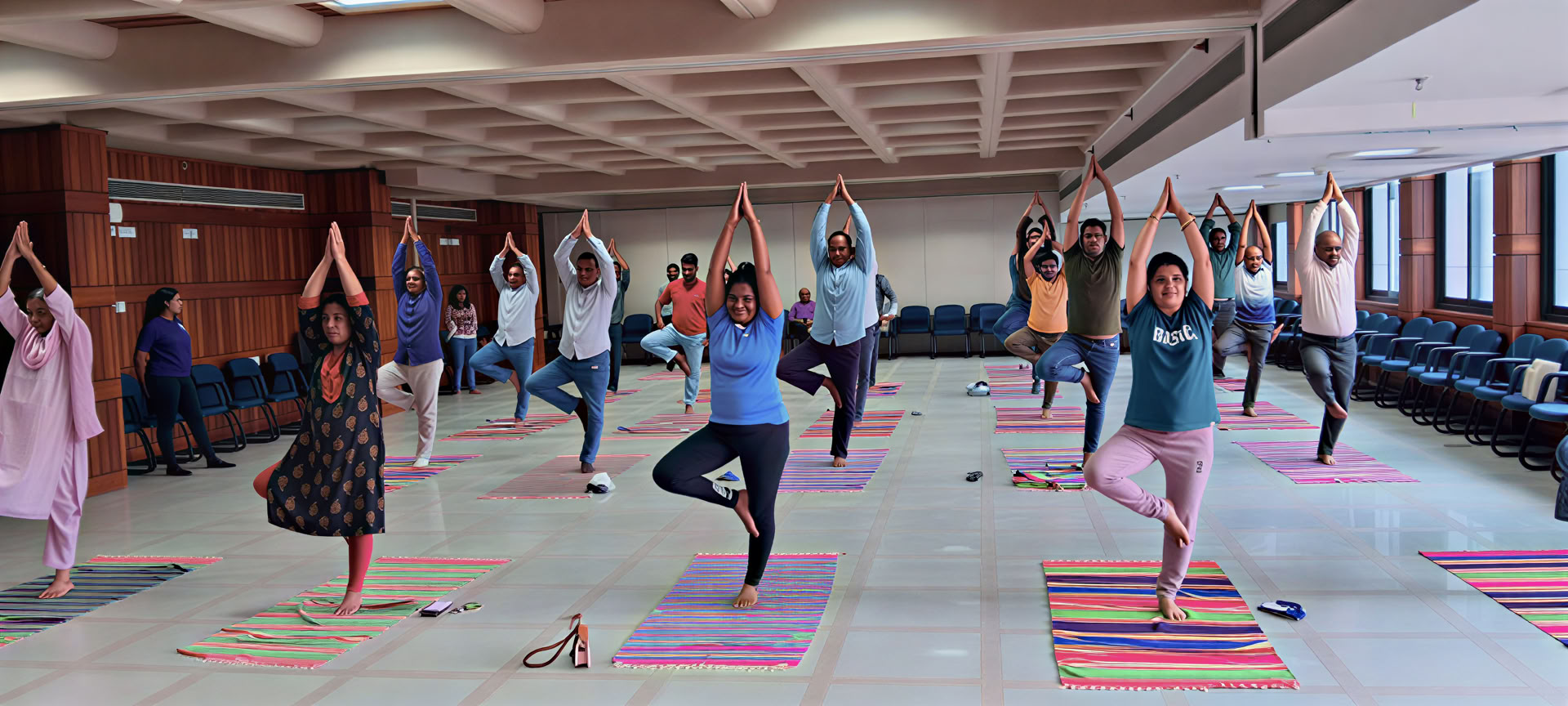 Yoga-workshop om hälsa efter pensionering