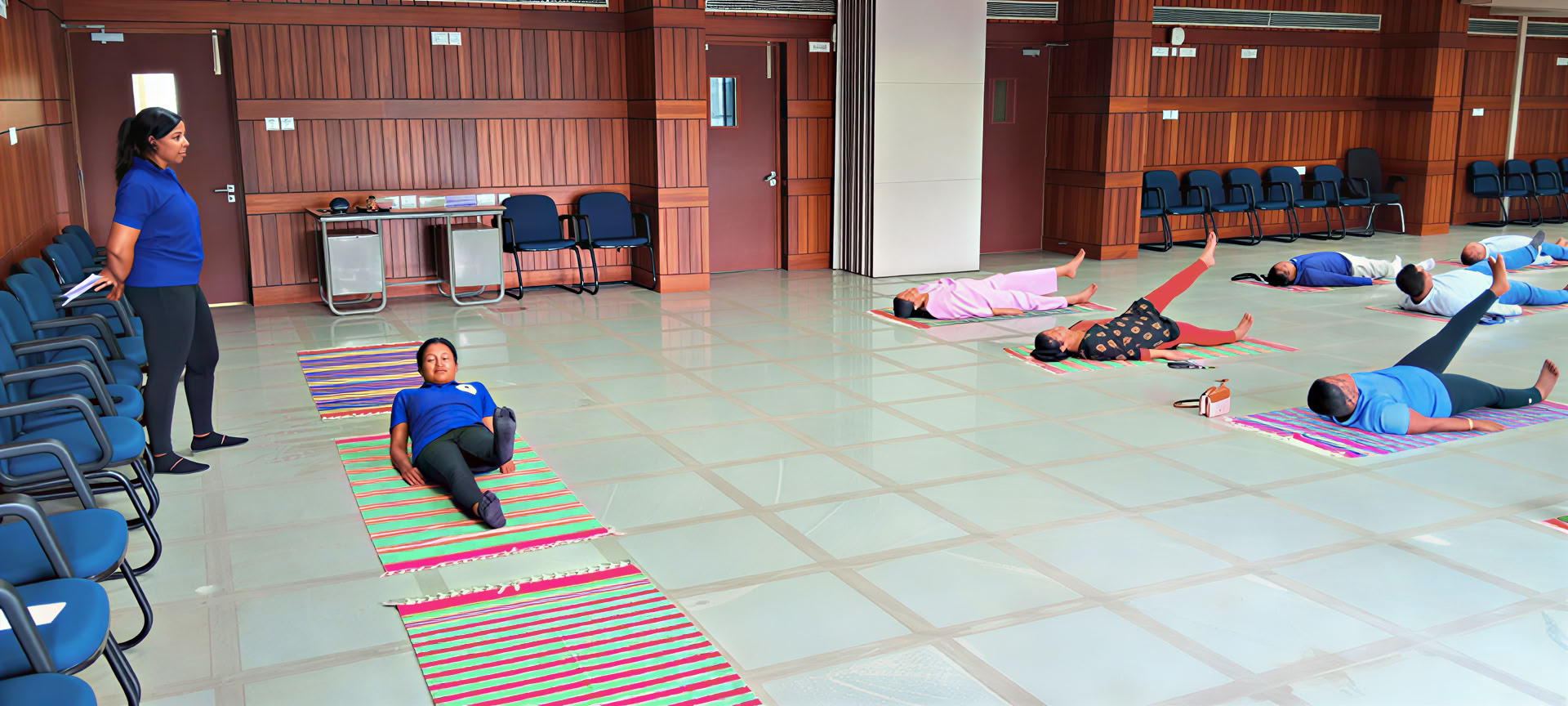 Yoga-workshop om hälsa efter pensionering