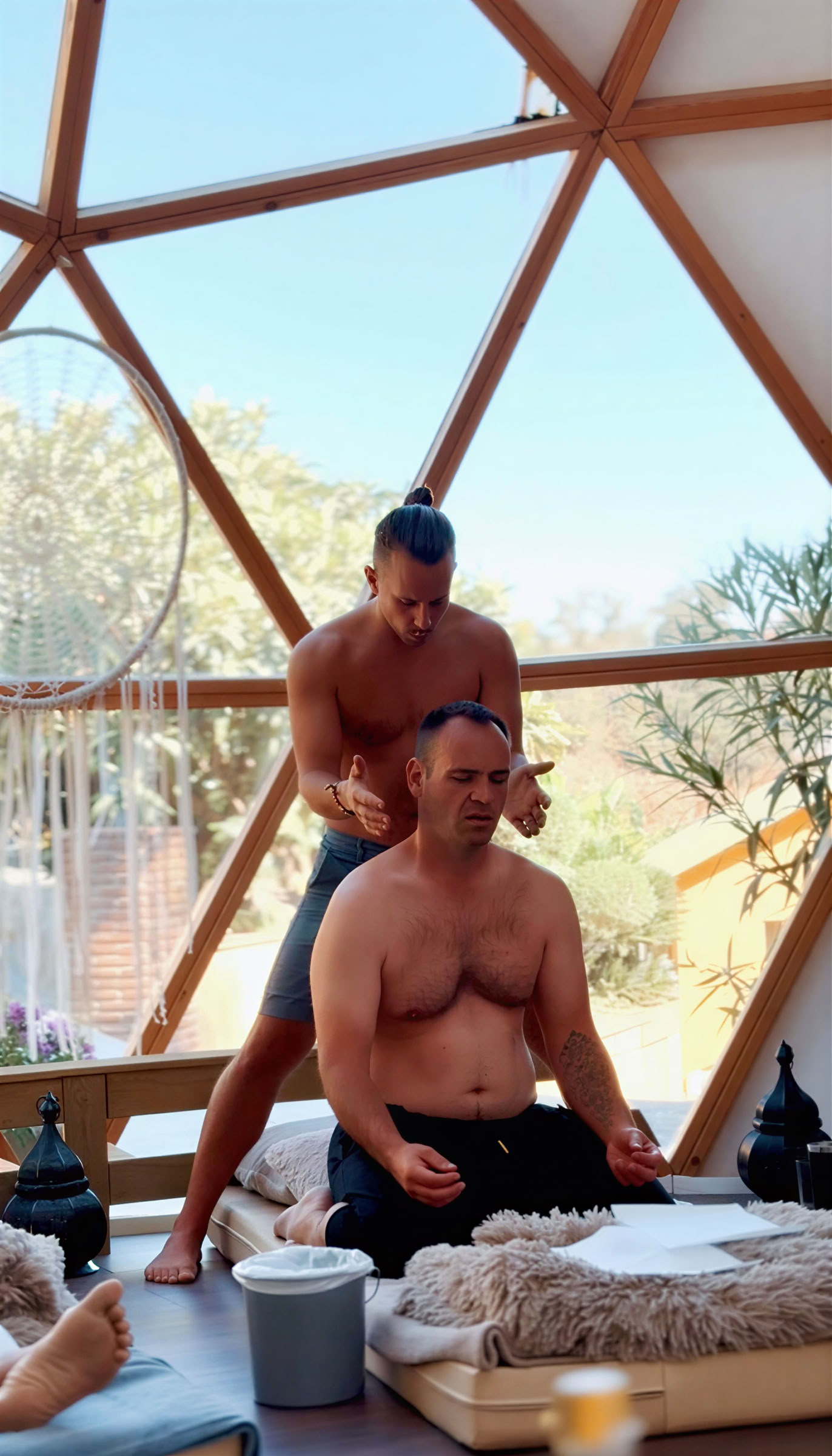 5 dagars holistisk integrativ ayahuasca-retreat i liten grupp med shamansk andningsövning och kambo i Málaga, Spanien