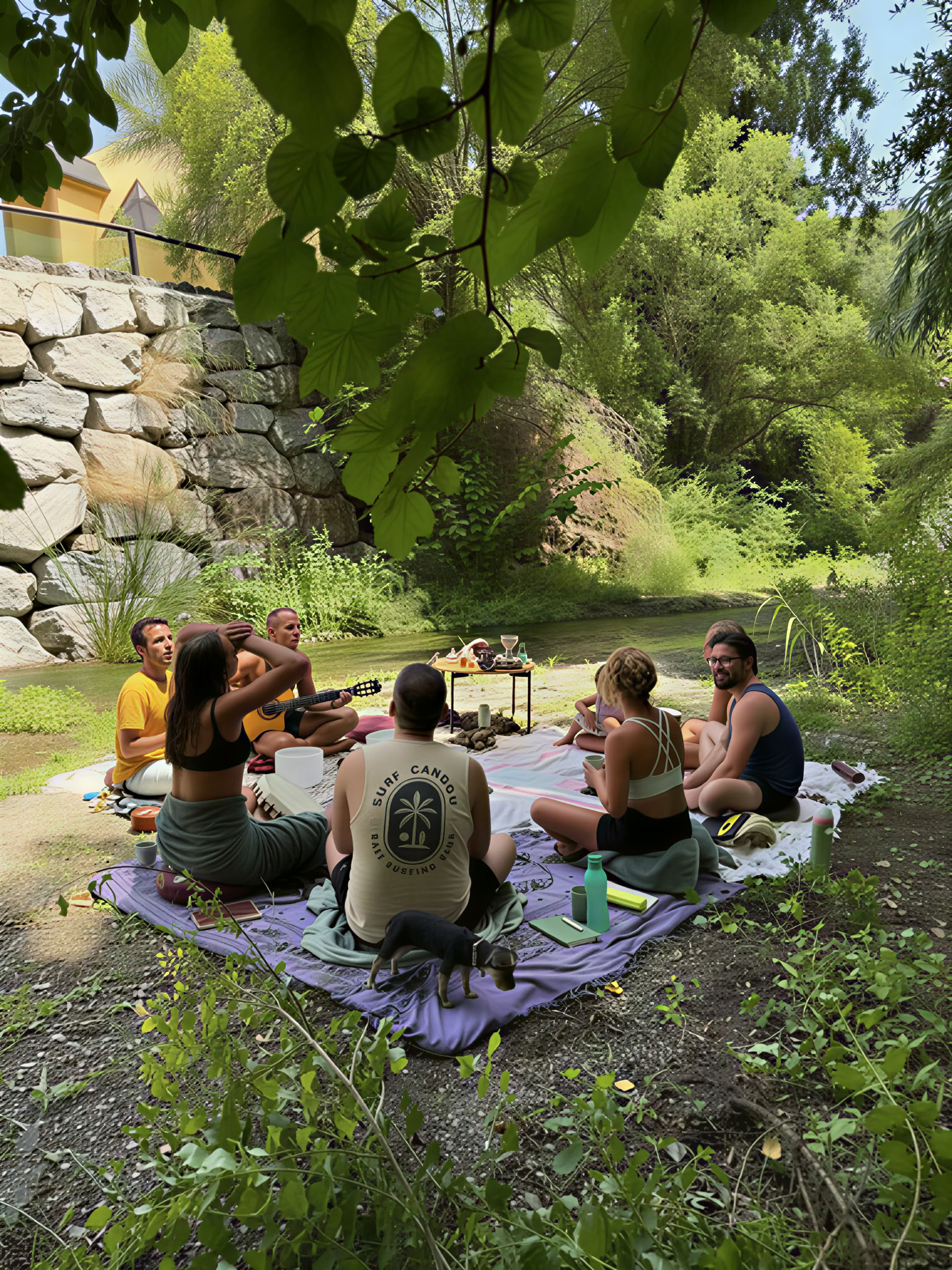 5 dagars holistisk integrativ ayahuasca-retreat i liten grupp med shamansk andningsövning och kambo i Málaga, Spanien