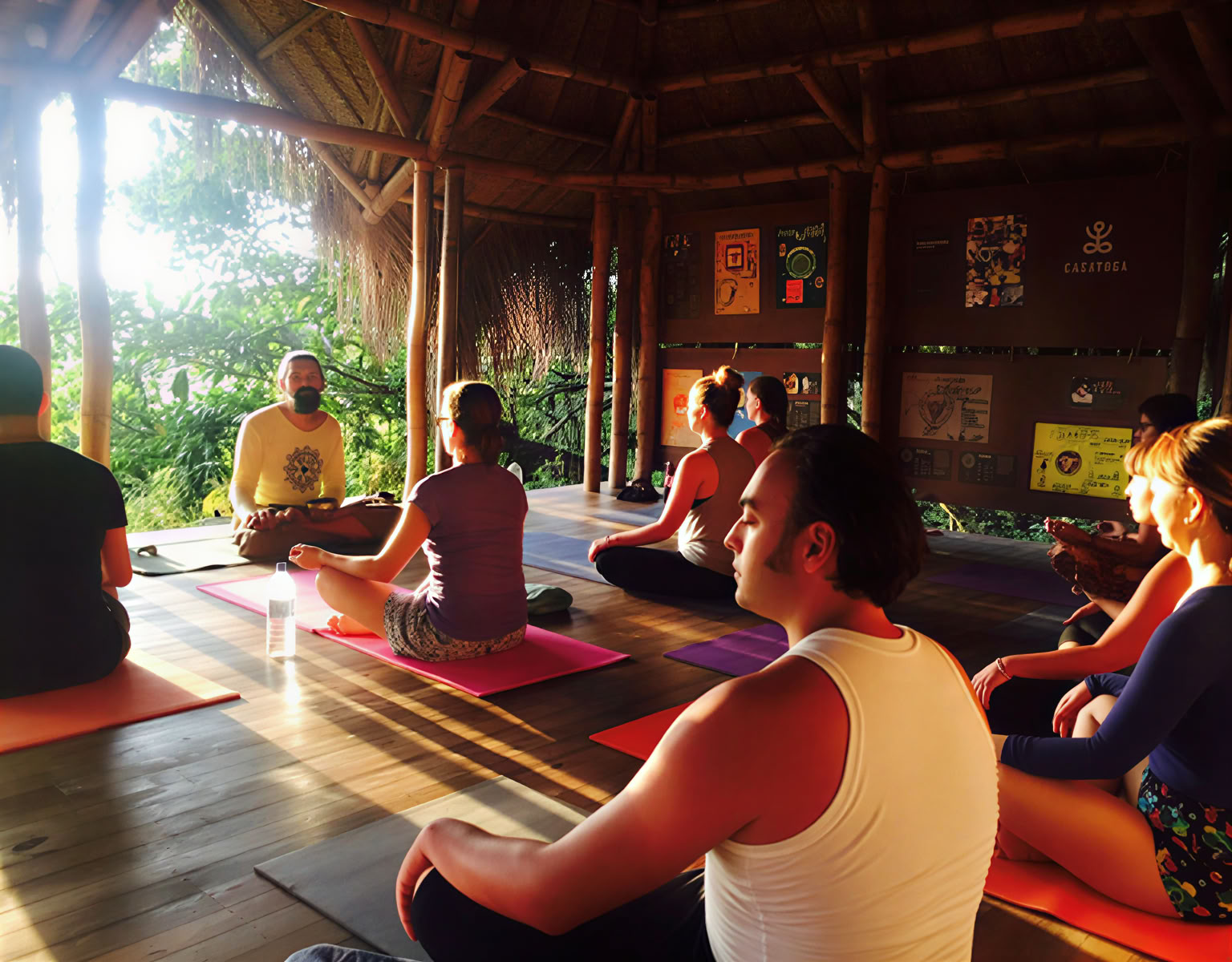 Yoga flera dagar i rad