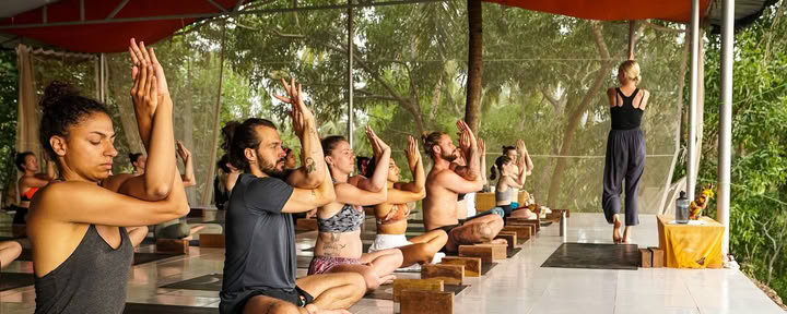 200-timmars lärarutbildning i Hatha Vinyasa-yoga – 28 feb–25 mar