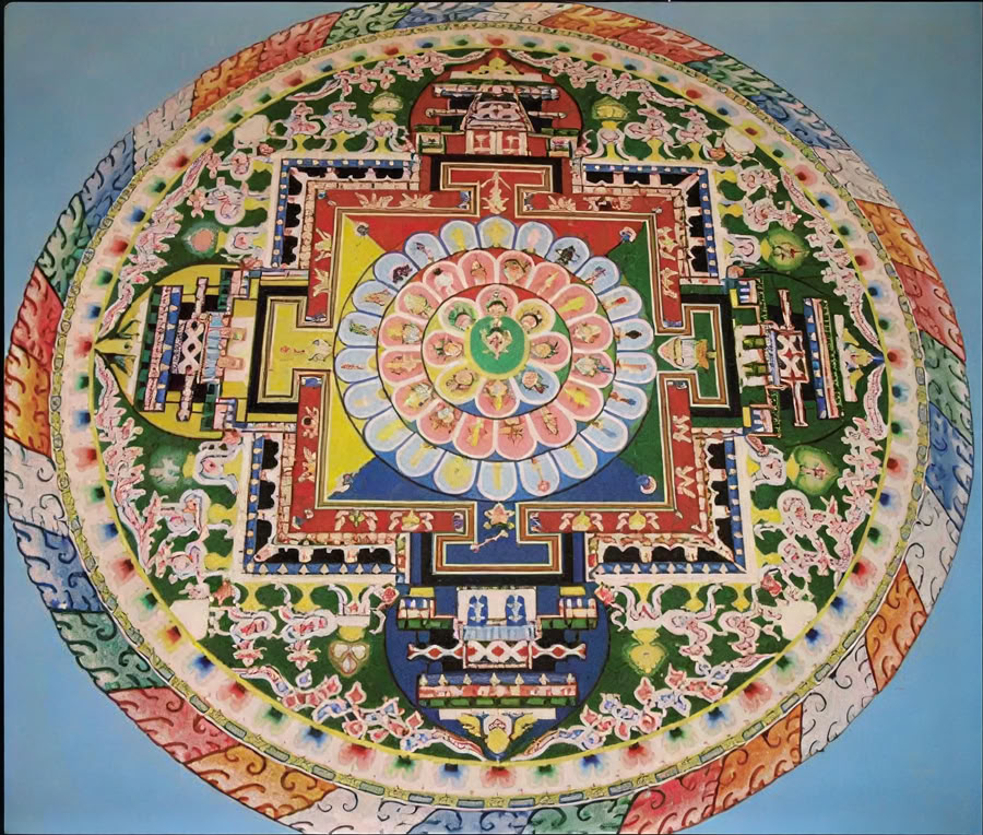 Te och samtal med Nechung Choktrul Rinpoche
