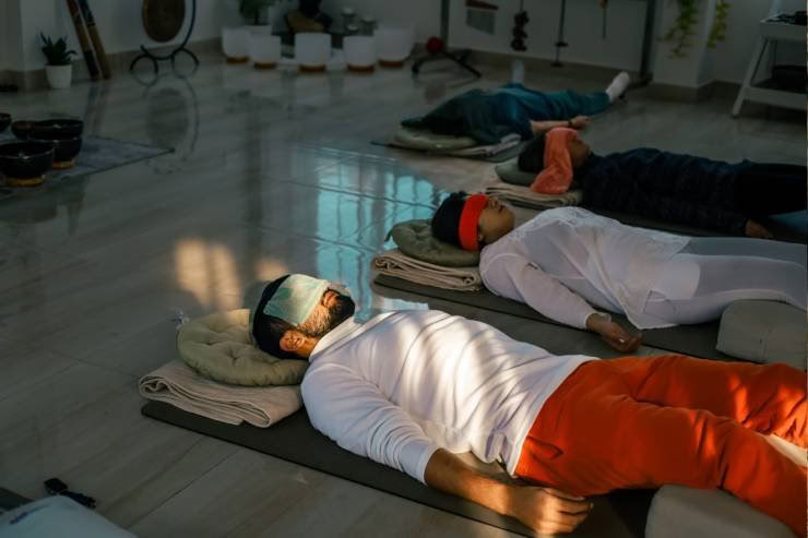 Ljudhealing- och meditationsretreat
