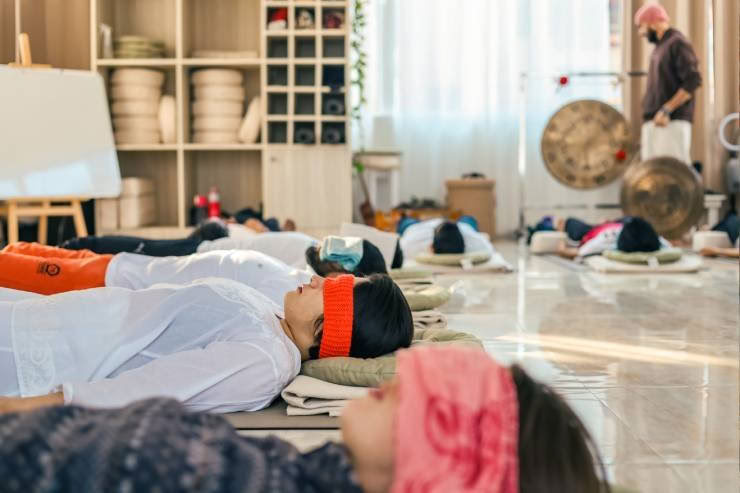 Ljudhealing- och meditationsretreat