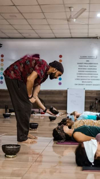 Ljudhealing- och meditationsretreat