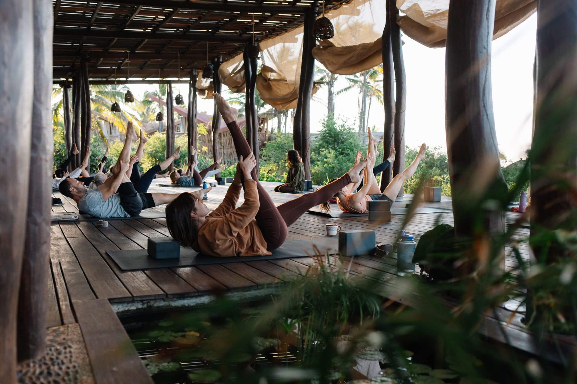 Naturfördjupande yogaretreat