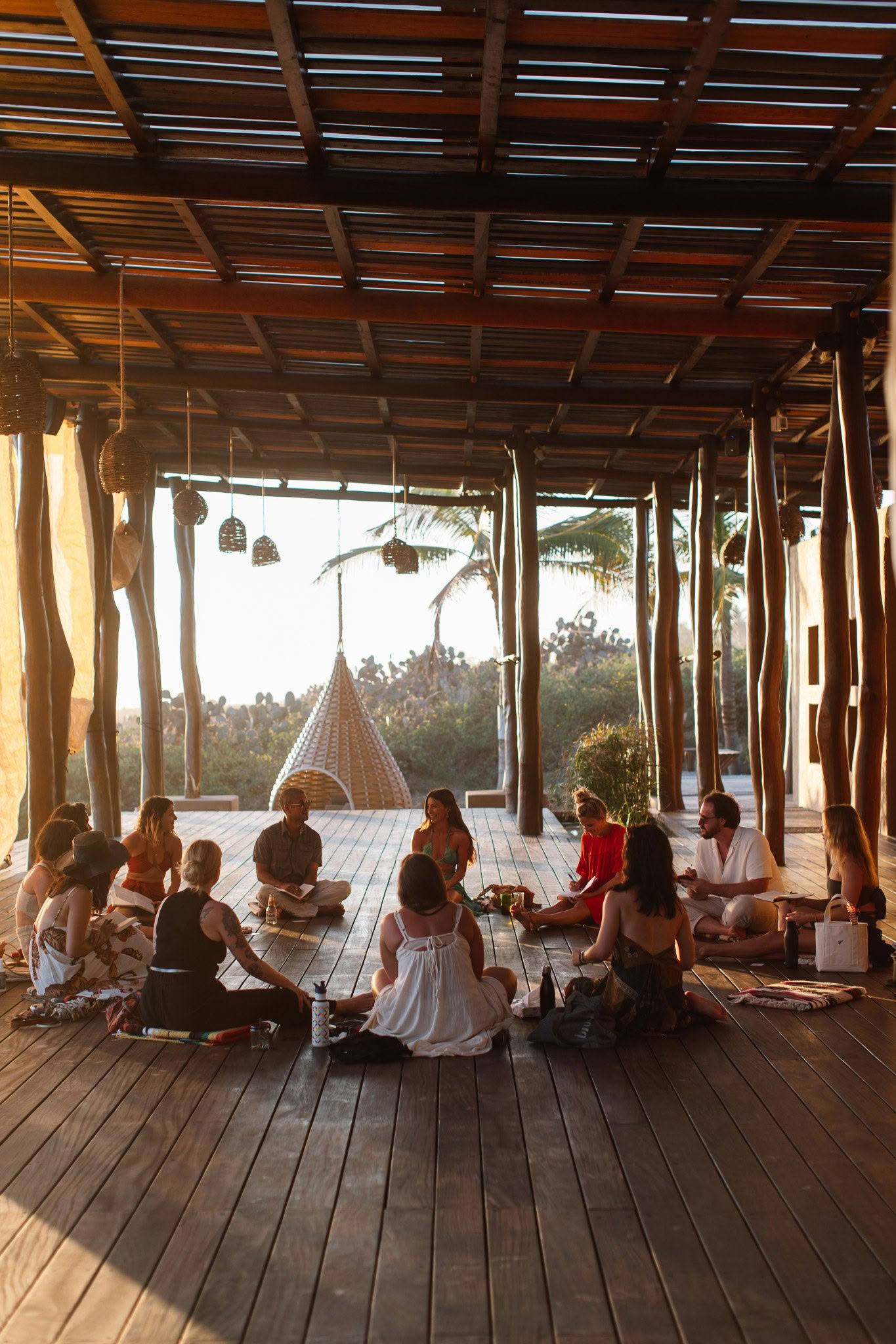 Naturfördjupande yogaretreat